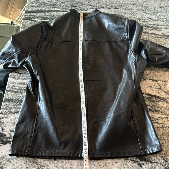 Perfecto brand from Schott NYC black cowhide mission jacket men’s size medium - Picture 11 of 16
